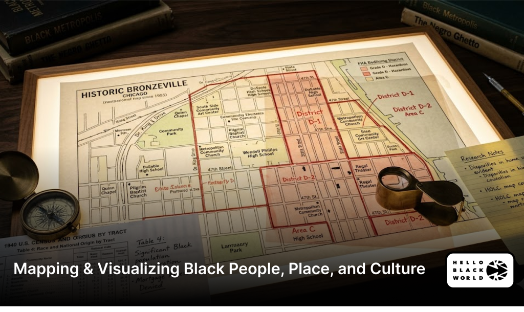 Mapping & Visualizing Black People, Place, and Culture